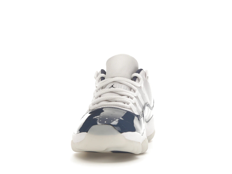 Air Jordan 11 Retro Low Midnight Navy (2024) - White/Midnight Navy/Diffused Blue/Football Grey - FV5104-104 - 10