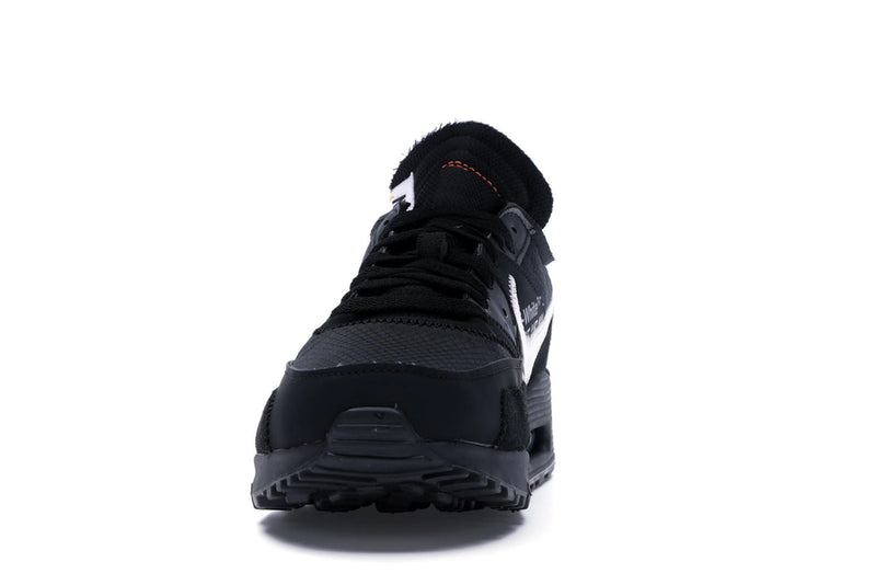 Nike Air Max 90 Off White Black - Black/Black-Cone-White - AA7293-001 - 10