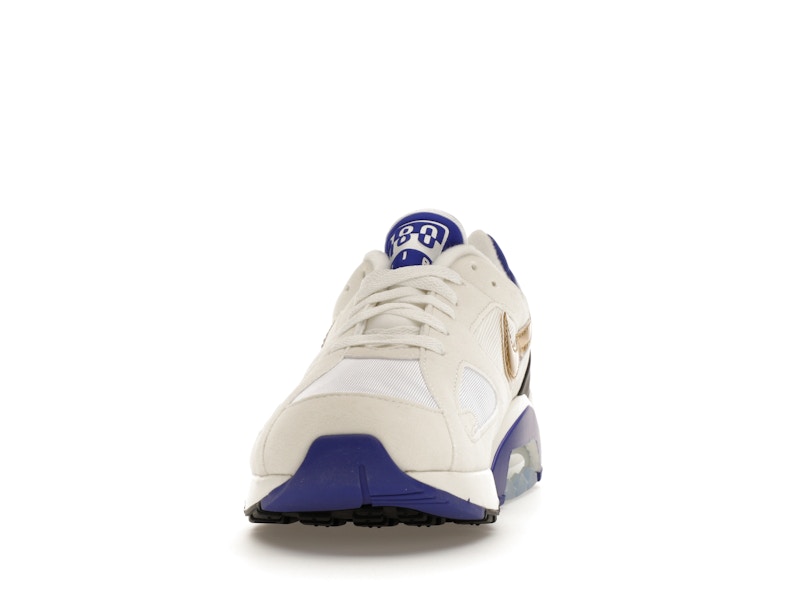 Nike Air Max 180 Summit White Concord - Summit White/Metallic Gold/Bright Concord - FJ9259-101 - 10