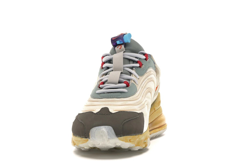 Nike Air Max 270 React Travis Scott - Light Cream/Dark Hazel-Mica Green-Starfish - CT2864-200 - 10