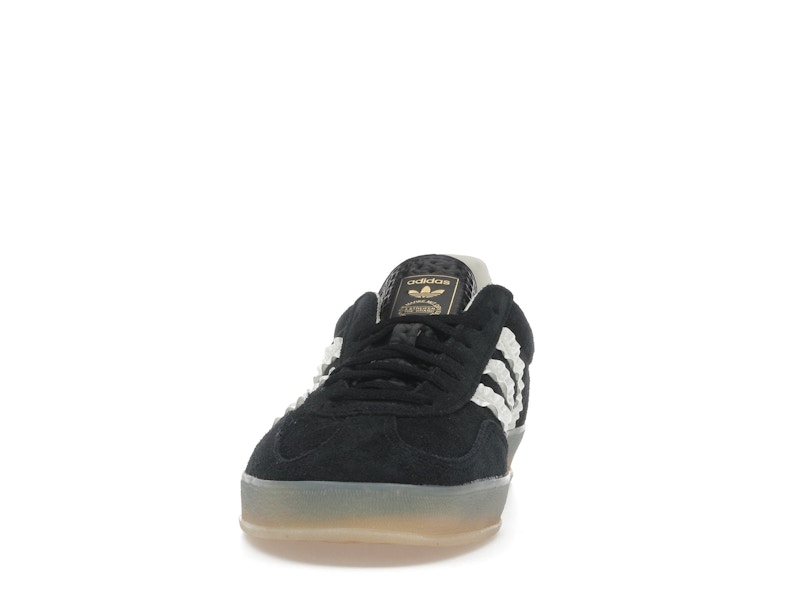 adidas Gazelle Indoor Core Black Cream White Gum (Women's) - Core Black/Cream White/Gum - JS1412 - 10