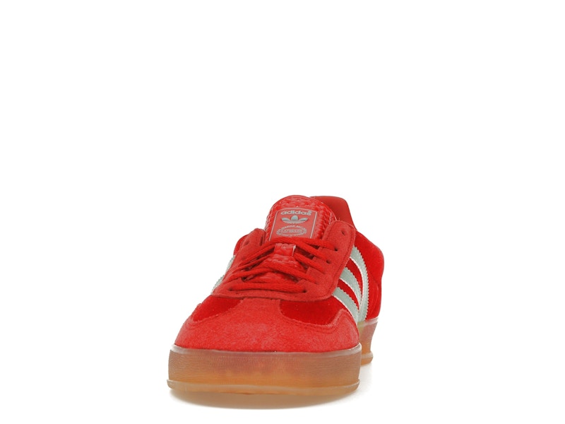 adidas Gazelle Indoor Better Scarlet Hazy Green (Women's) - Better Scarlet/Hazy Green/Gum - IG6786 - 10