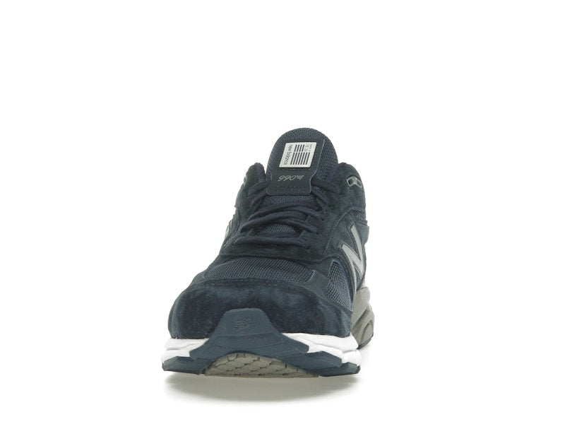 New Balance 990v4 MiUSA Navy - Navy/Silver - U990NV4 - 10