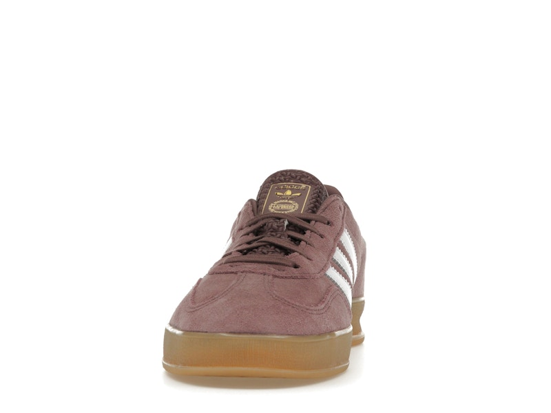 adidas Gazelle Indoor Shadow Fig (Women's) - Shadow Fig/Footwear White/Gum - IH5483 - 10