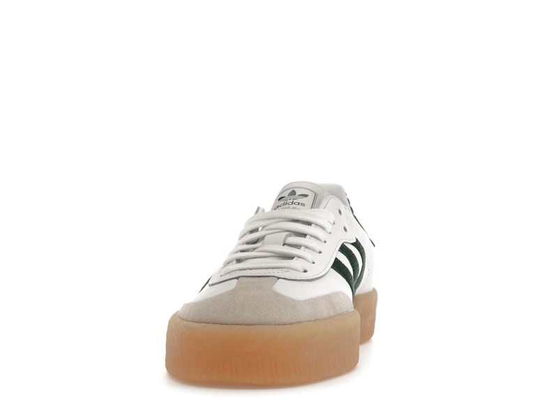 adidas Sambae White Collegiate Green Gum (Women's) - visning 11