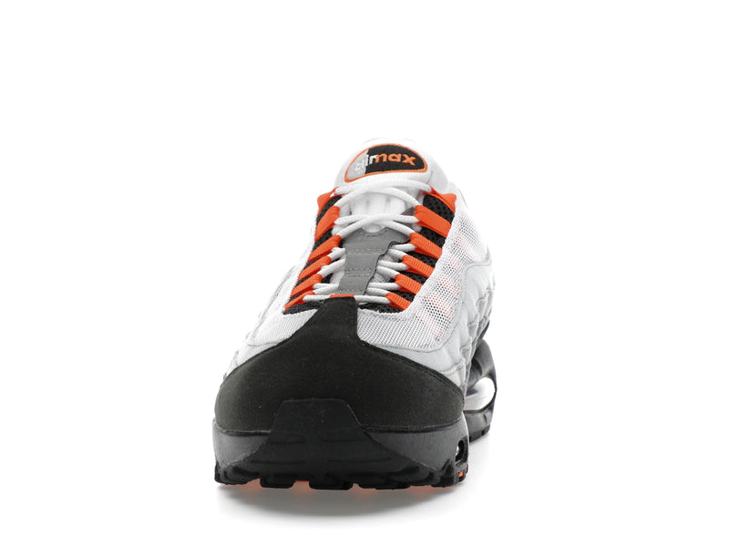 Nike Air Max 95 OG Big Bubble Bright Mandarin 20 (2025) - White/Wolf Grey/Light Smoke Grey/Bright Mandarin - HM4740-101 - 10