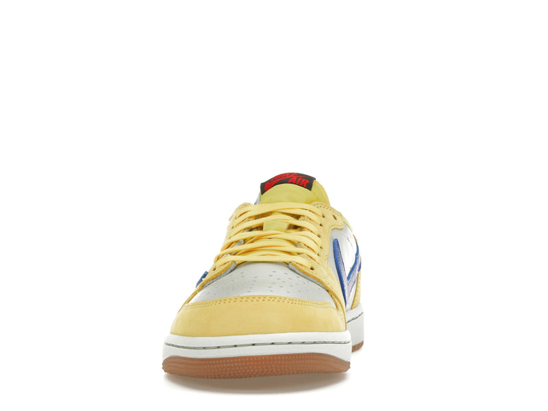 Air Jordan 1 Retro Low OG SP Travis Scott Canary - Canary/Racer Blue/Light Silver/Gum Medium Brown - DZ4137-700 - 10
