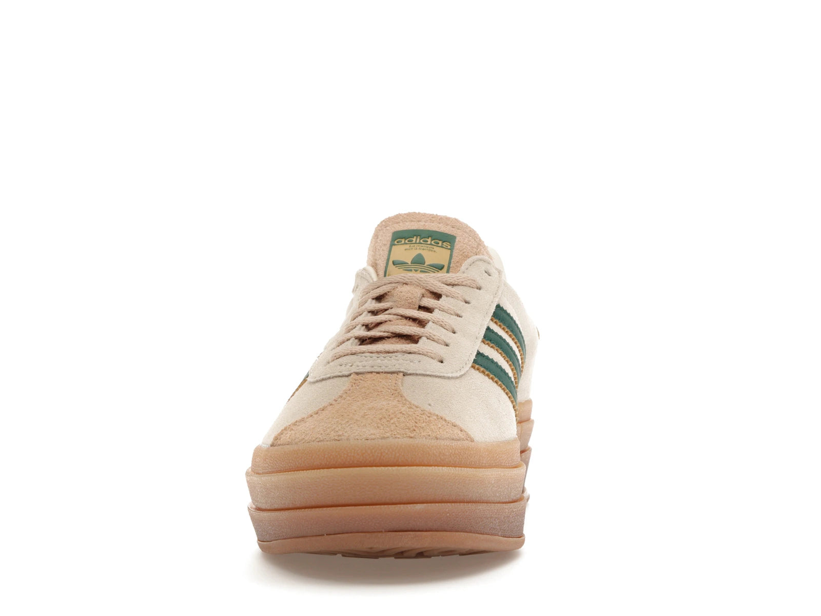 Adidas Gazelle Bold Magic Beige Collegiate Green - Cream White/Collegiate Green/Magic Beige - ID7056 - 10