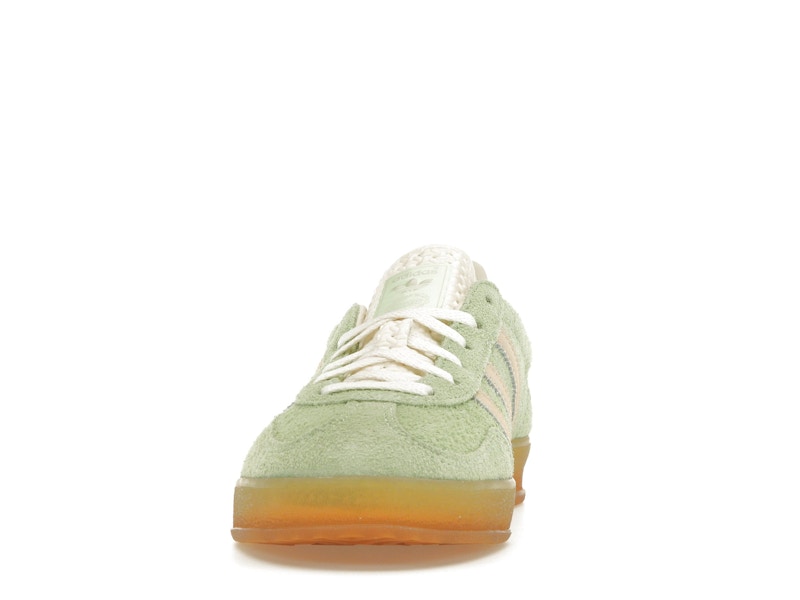 adidas Gazelle Indoor Semi Green Spark (Women's) - Semi Green Spark/Almost Yellow/Cream White - IE2948 - 10