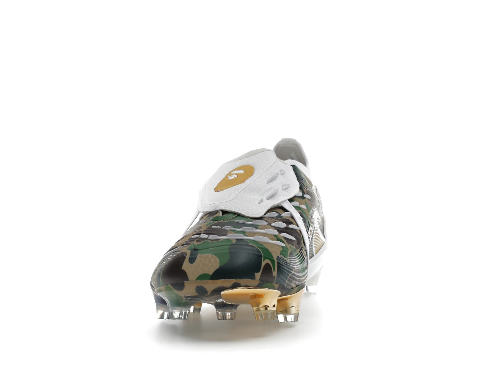 Adidas Predator Elite Foldover Tongue Fg Bape Green Camo - Hemp/Gold Metallic/White - JS3104 - 10