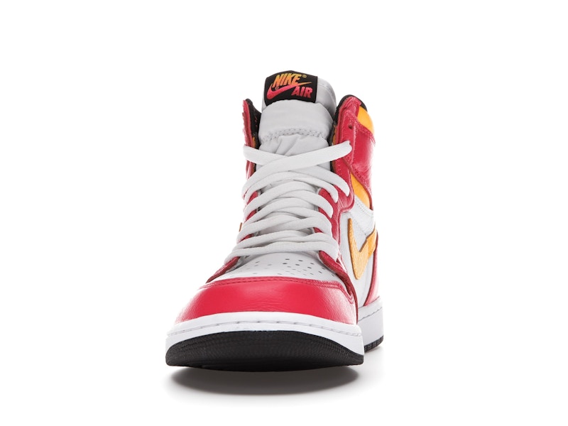 Air Jordan 1 Retro High OG Light Fusion Red - Light Fusion Red/White-Laser Orange-Black - 555088-603 - 10