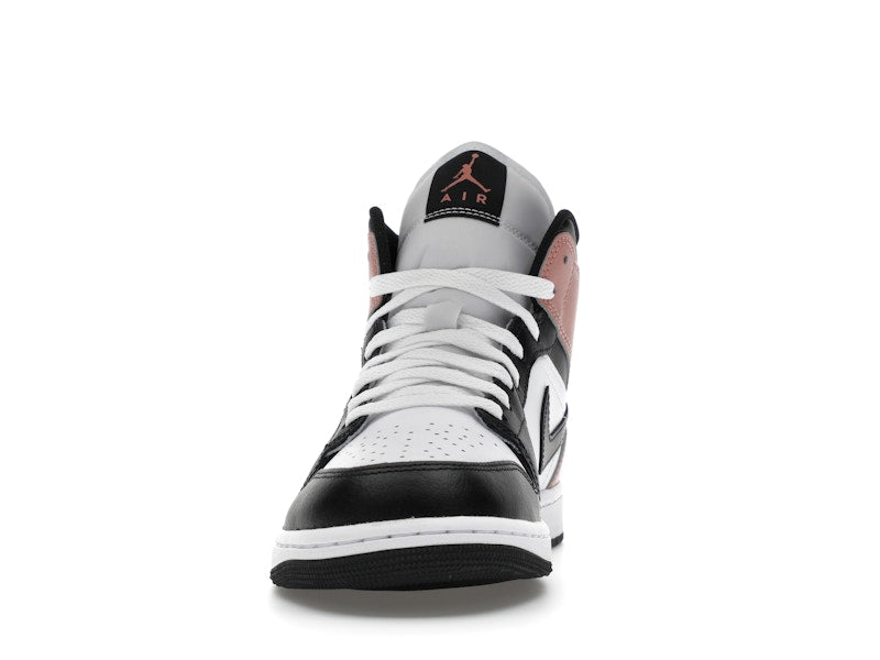 Air Jordan 1 Mid White Rust Pink Black - White/Rust Pink/Black - DQ8426-100 - 10