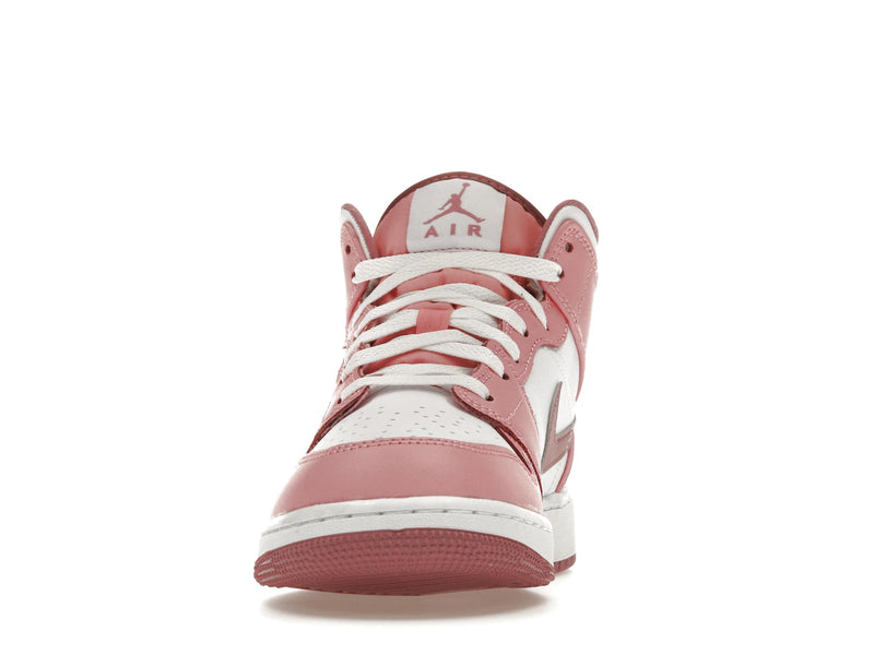 Air Jordan 1 Mid Valentines Day (2023) (GS) - Coral Chalk/Desert Berry/White - DQ8423-616 - 10