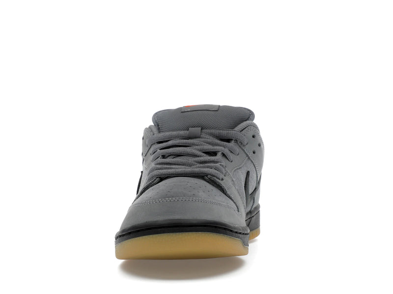 Nike SB Dunk Low Pro Cool Grey - Cool Grey/Black/Cool Grey/Dark Grey/Gum Light Brown/Safety Orange - FJ1674-002 - 10