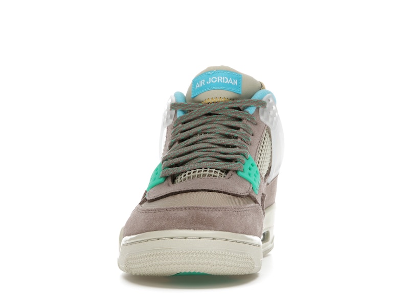 Air Jordan 4 Retro SP 30th Anniversary Union Taupe Haze - Taupe Haze/Blue Fury-Khaki-Roma Green - DJ5718-242 - 10