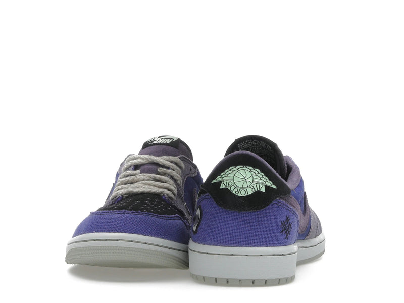 Air Jordan 1 Retro Low OG Zion Williamson Voodoo Alternate - Regency Purple/Vapor Green/Black/Dark Raisin/Daybreak/Light Silver - IH2309-500 - 10