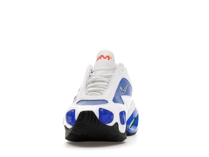 Nike Air Max Muse Veneda Carter White Racer Blue (Women's) - White/Metallic Silver/Racer Blue/Light Racer Blue/Bright Crimson/Black - HV9929-100 - 10