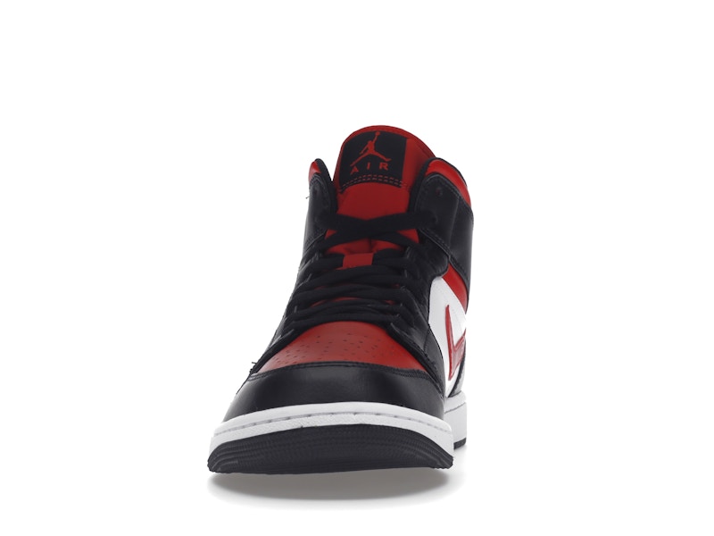 Air Jordan 1 Mid White Black Red (2022) - visning 10