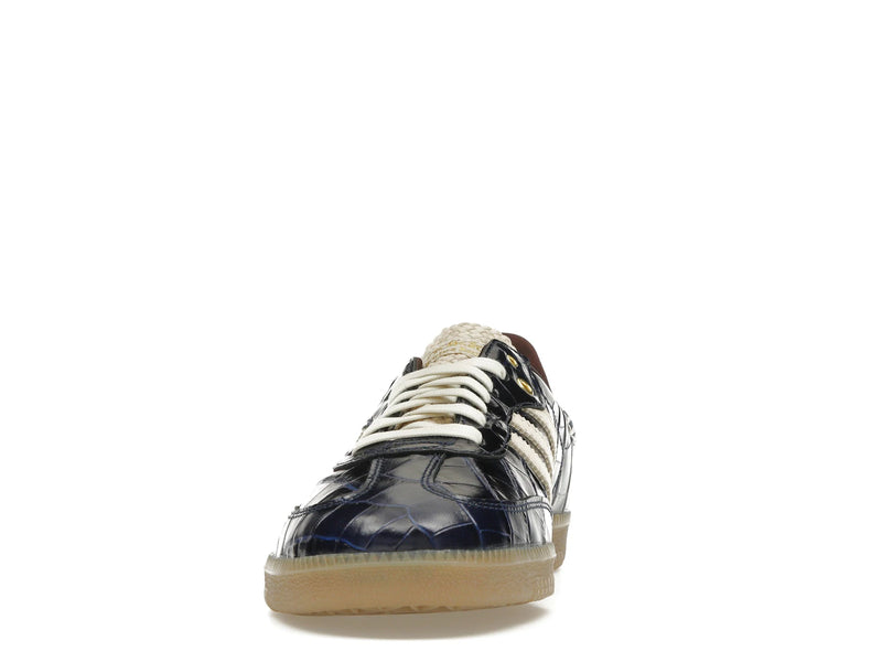 Adidas Samba Wales Bonner Navy Croc - Collegiate Navy/Wonder White/Night Red - JH9825 - 10