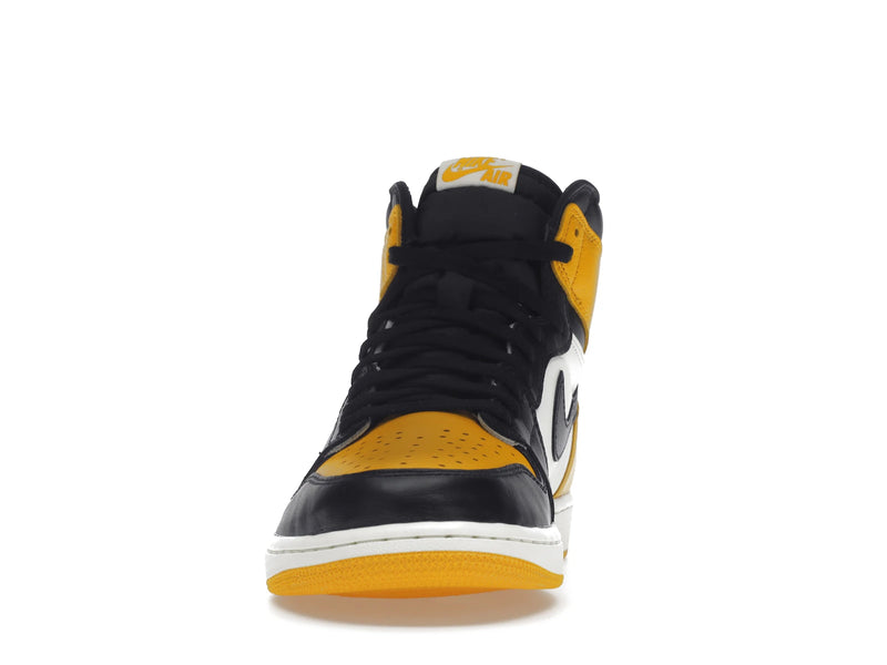 Air Jordan 1 Retro High OG Yellow Toe - Taxi/Black-Sail - 555088-711 - 10