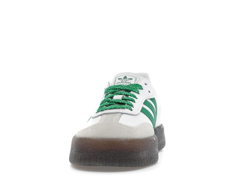adidas Sambae Cloud White Green (Women's) - Cloud White / Green / Off White - IE9105 - 10