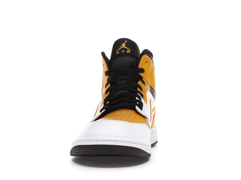 Air Jordan 1 Mid University Gold - White/University Gold-Black - 554724-170 - 10