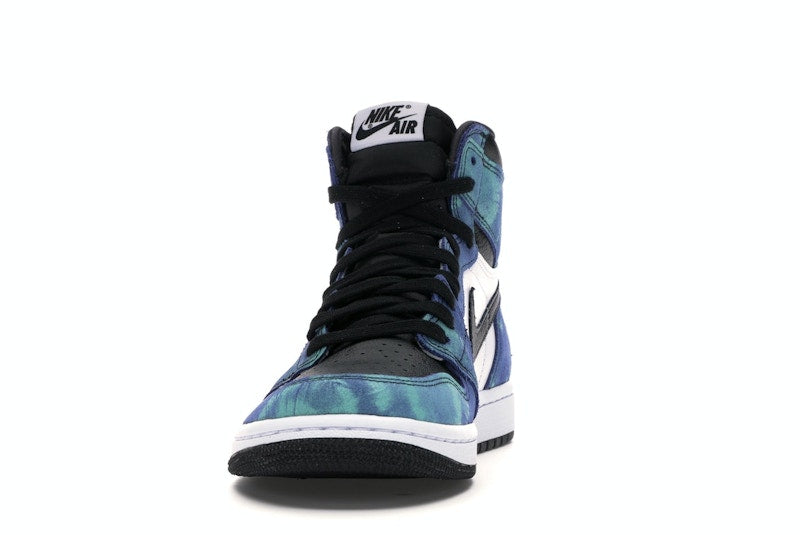Air Jordan 1 Retro High Tie Dye (W) - White/Black-Aurora Green - CD0461-100 - 10