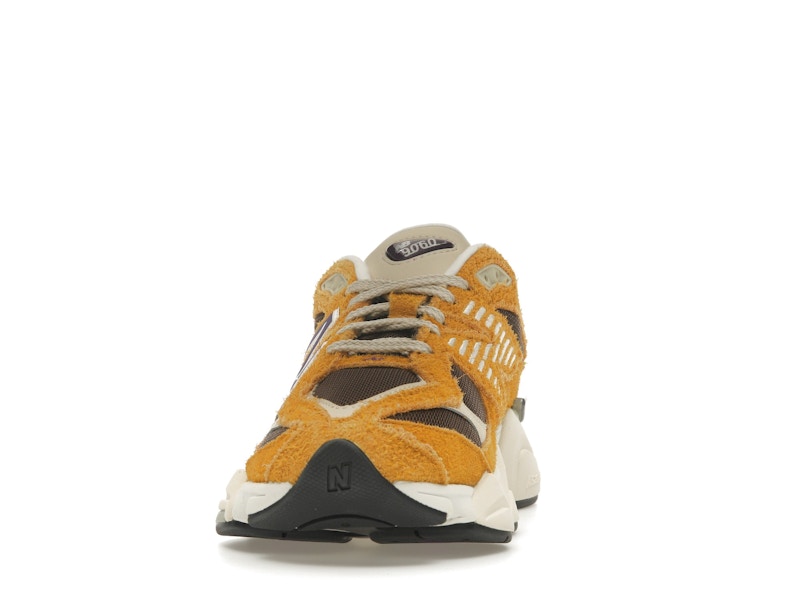 New Balance 9060 Butterscotch - Butterscotch/Dark Mushroom - U9060SRB - 10