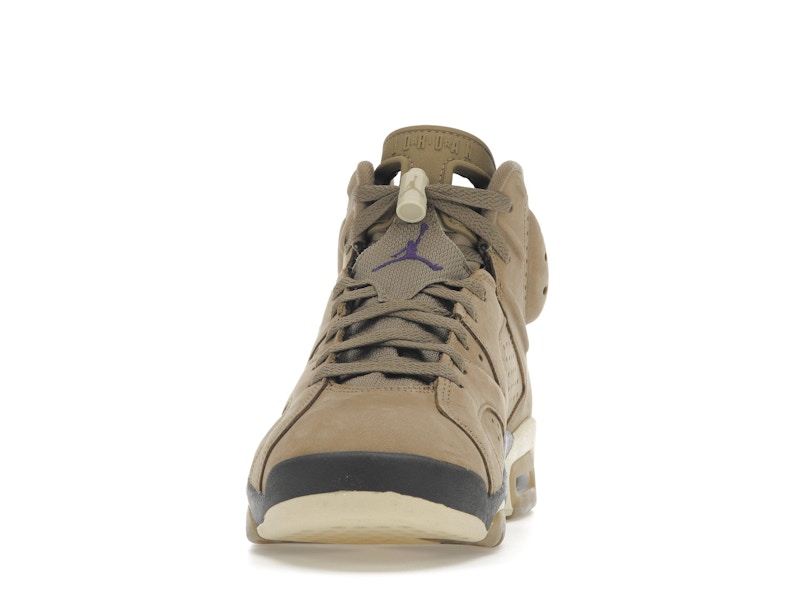 Air Jordan 6 Retro Gore Tex Brown Kelp - Brown Kelp/Team Gold/Shadow Brown/Court Purple - FD1643-300 - 10