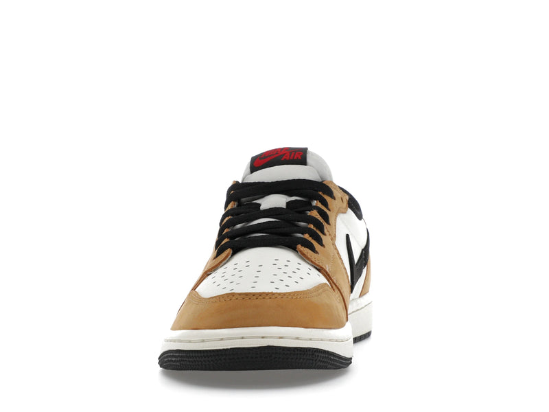Air Jordan 1 Low OG Rookie Of The Year - Sail/Black-Golden Harvest-Gym Red - CZ0790-107 - 10