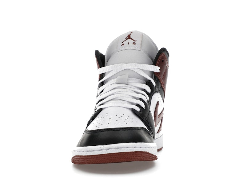 Air Jordan 1 Mid SE Dark Pony - White/Black/Dark Pony - HF3216-102 - 10