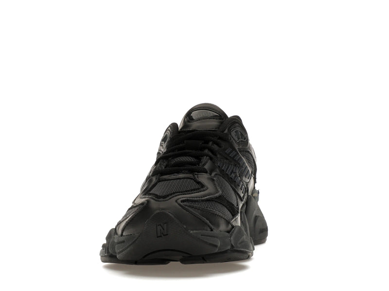 New Balance 9060 Triple Black Leather - U9060NRI - 10