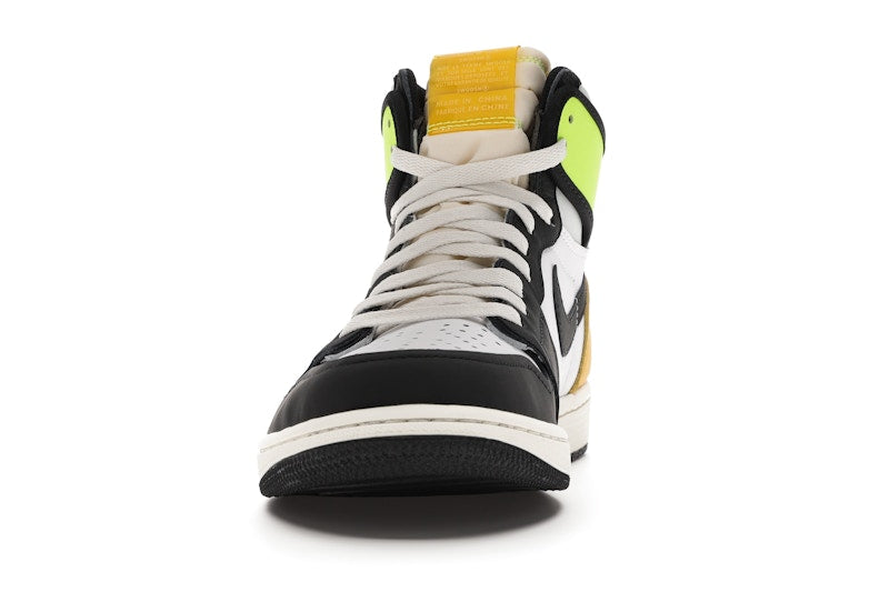 Air Jordan 1 Retro High White Black Volt University Gold - White/Black-Volt-University Gold - 555088-118 - 10
