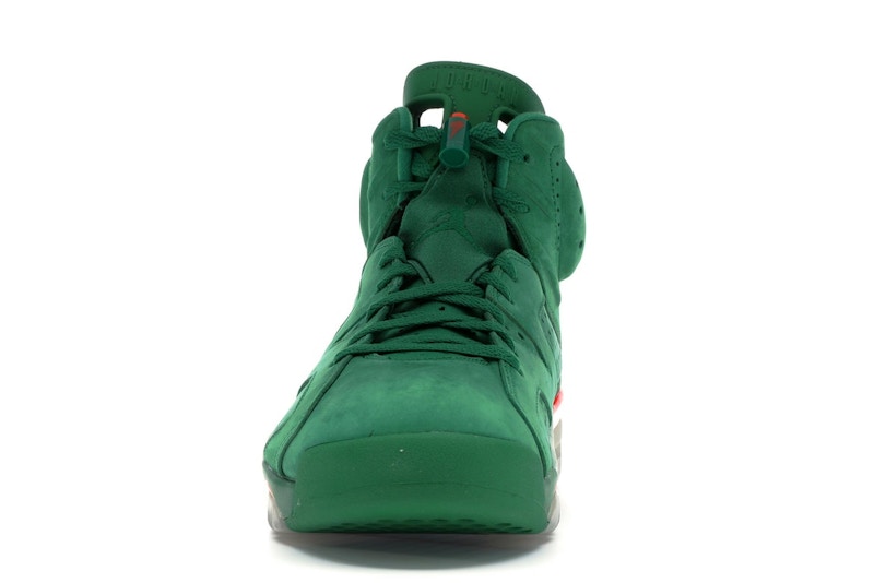 Air Jordan 6 Retro Gatorade Green - Pine Green/Orange Blaze-Pine Green - AJ5986-335 - 10