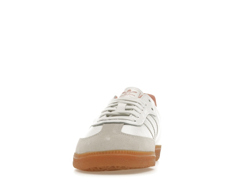 adidas Samba OG White Wonder Clay Gum (Women's) - Cloud White/Wonder Clay/Crystal White - IG5932 - 10