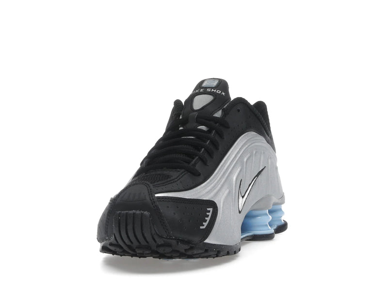 Nike Shox R4 Metallic Silver Black Psychic Blue - Metallic Silver/Black/Psychic Blue/Metallic Silver - HQ1988-004 - 11