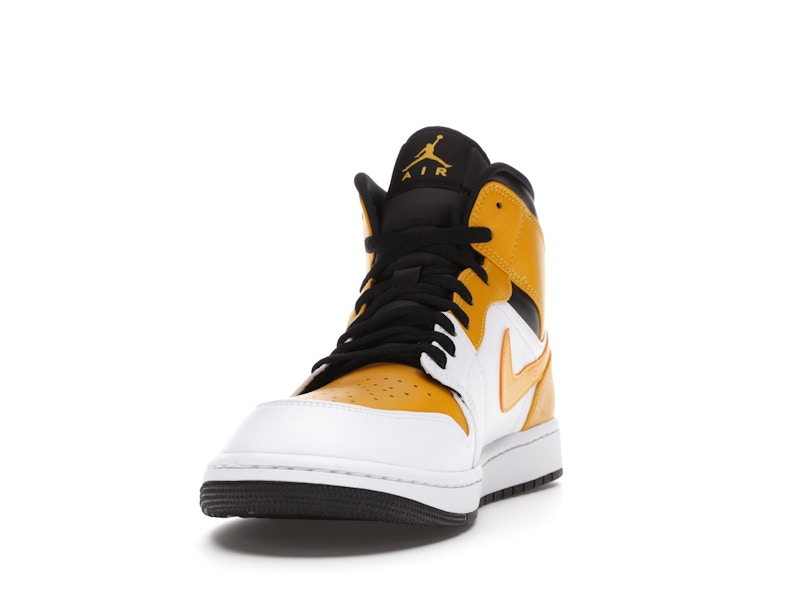 Air Jordan 1 Mid University Gold - White/University Gold-Black - 554724-170 - 11
