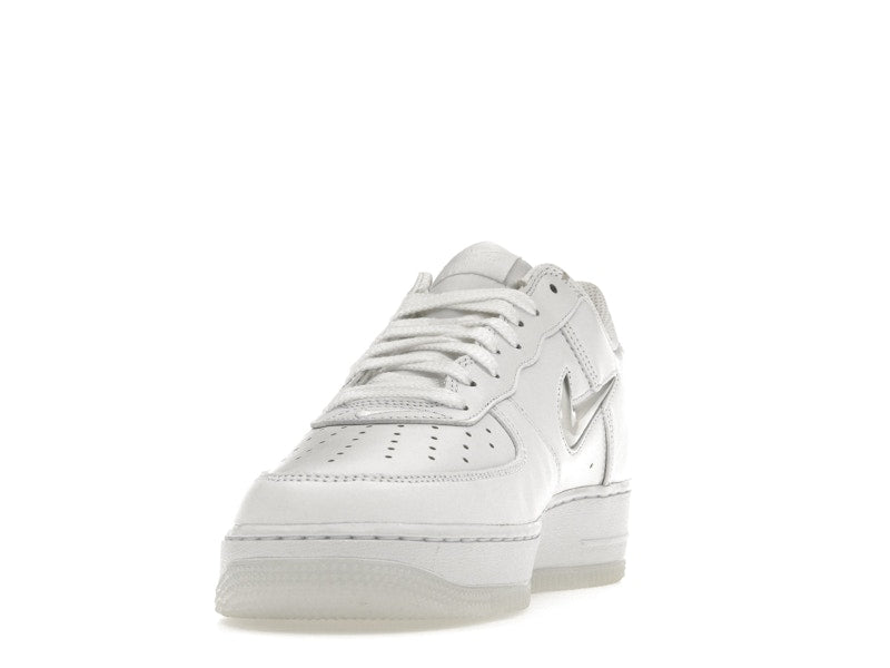 Nike Air Force 1 Low '07 Retro Color of the Month Jewel Swoosh Triple White - White/White-White - FN5924-100 - 11