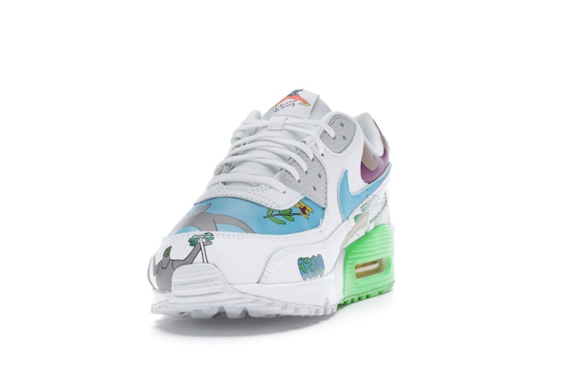 Nike Air Max 90 Flyleather Ruohan Wang - Multi-Color/Multi-Color - CZ3992-900 - 11