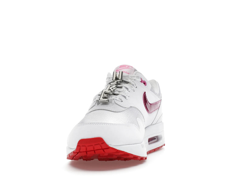 Nike Air Max 1 PRM Valentines Day White - White/University Red/Playful Pink - HV2303-100 - 11