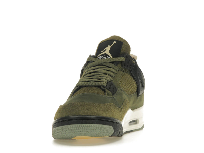 Air Jordan 4 Retro SE Craft Medium Olive - Medium Olive/Pale Vanilla/Khaki/Black/Sail - FB9927-200 - 11