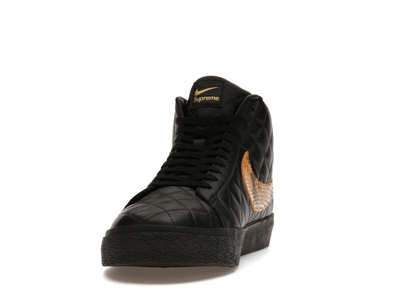Nike SB Blazer Mid QS Supreme Black - Black/Black - DV5078-001 - 11