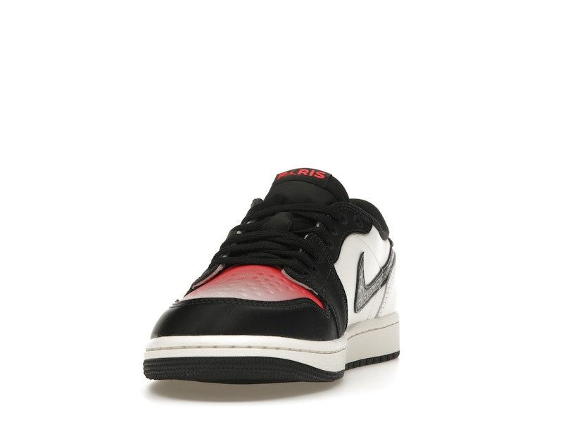 Air Jordan 1 Retro Low OG Psg Paris Saint Germain - Sail/Off Noir-Infrared 23-Pink Oxford - HF8828-100 - 11