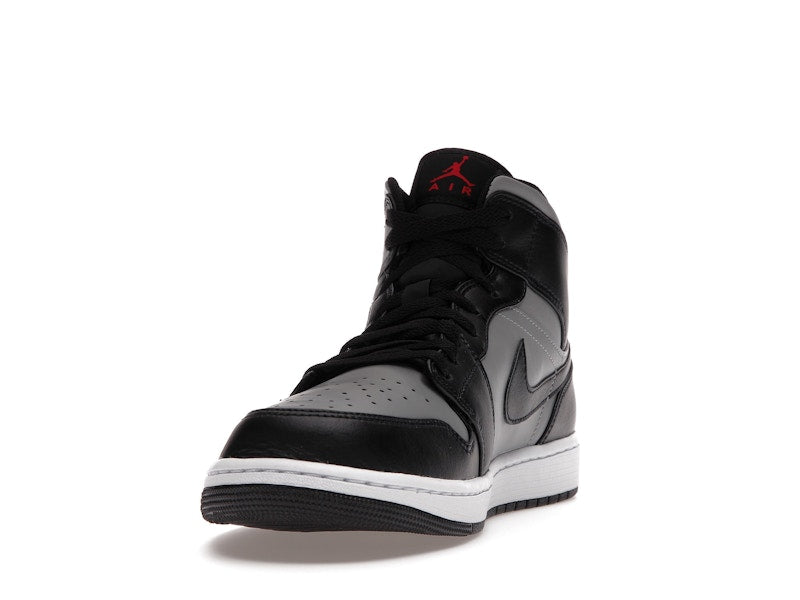 Air Jordan 1 Mid Shadow Red - Black/Gym Red-Particle Grey - 554724-096 - 11