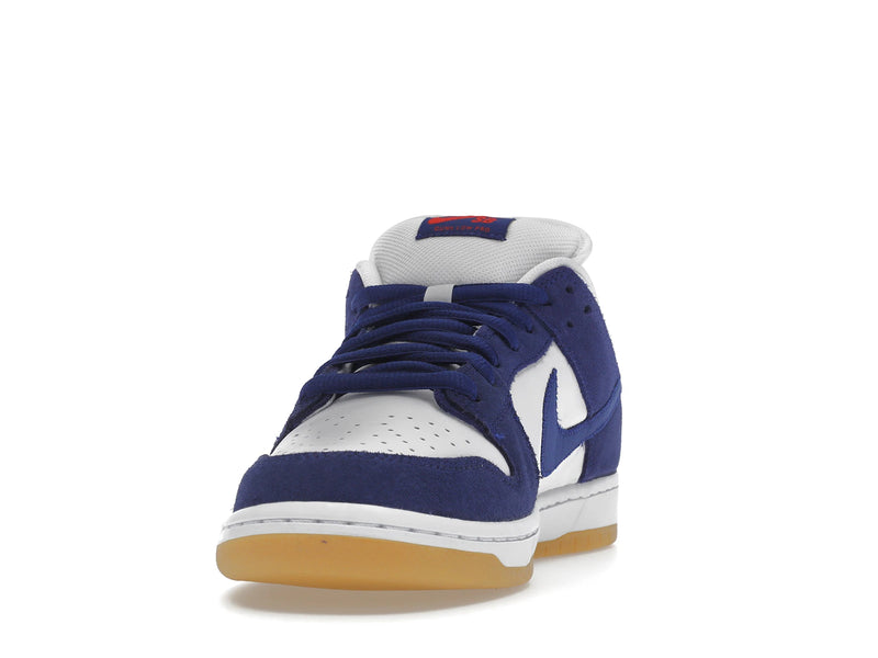 Nike SB Dunk Low Los Angeles Dodgers - Deep Royal Blue/White-Sport Red-Gum Light Brown - DO9395-400 - 11