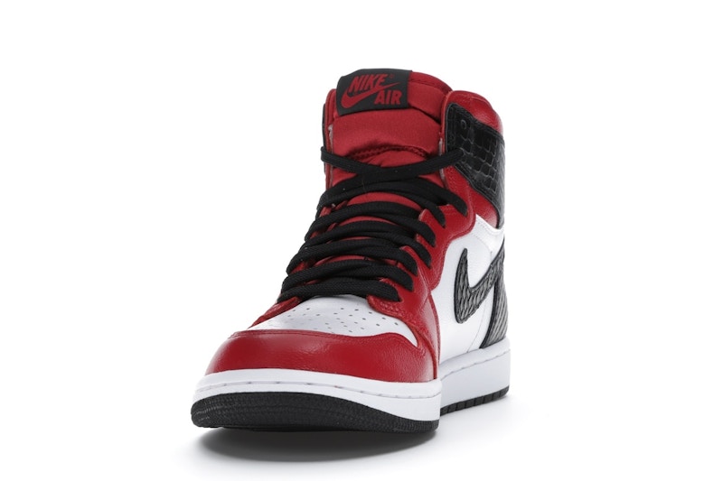 Air Jordan 1 Retro High Satin Snake Chicago (W) - Gym Red/White-Black - CD0461-601 - 11