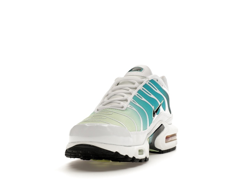 Nike Air Max Plus Dusty Cactus Barely Volt (Women's) - White/Dusty Cactus/Barely Volt/Black - DZ3670-102 - 11