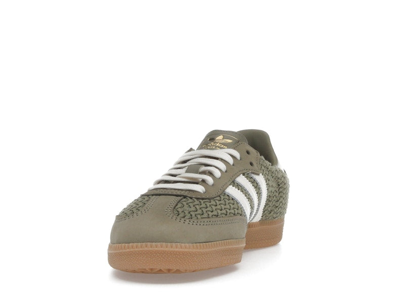 adidas Samba OG Crochet Pack Orbit Green (Women's) - Orbit Green/Cream White/Gum - JR9447 - 11