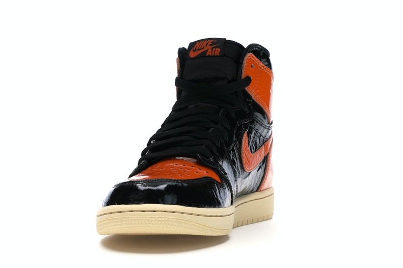 Air Jordan 1 Retro High Shattered Backboard 3 - Black/Pale Vanilla-Starfish - 555088-028 - 11