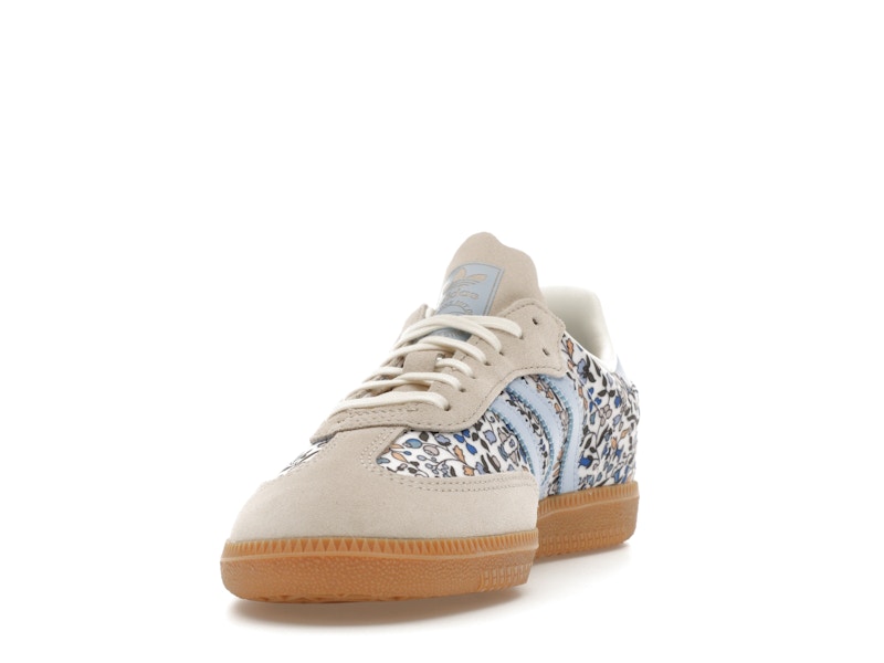 adidas Samba OG Liberty London Blue Floral (GS) - Blue/Off White/Gum - JP8080 - 11